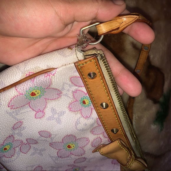 Monogram Cherry Blossom Pochette-accessoires Pouch - Picture 7 of 7